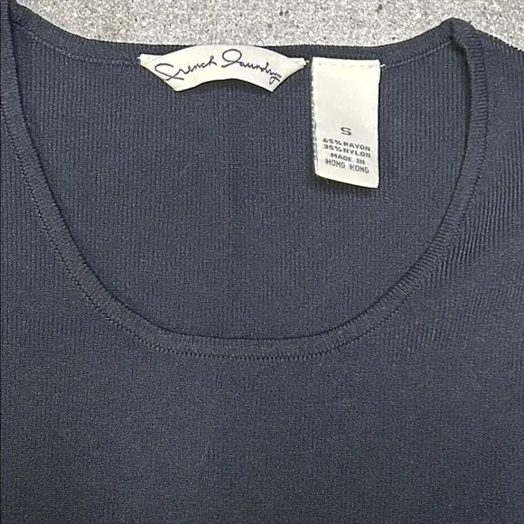 Vintage French Laundry Black Tank Top - Picture 3 of 7